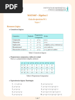 Guía de Algebra