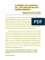 Carta A Los Españoles Americanos