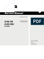 Genie Z45.25 J Internal Combustion - Service Manual - Part No. 219418