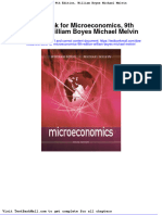 Test Bank For Microeconomics 9th Edition William Boyes Michael Melvin