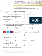 Grade 6 Diagnostic Test