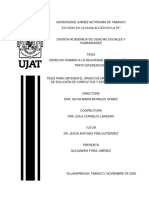 Derecho Humano A La Seguridad Social en Mexico Trato Diferenciado