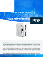 USR-M100 Specification: Remote IO Edge Gateway