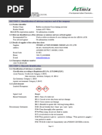 Act-70ga SDS