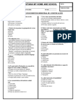 Examen de Literatura Ciclo I y El Temario de Los 2 Ciclos