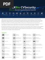 ZKBio CVSecurity 5.1.1 - R Datasheet 20220809