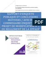 Rapport Enquete Modification Zppaup La Rochelle