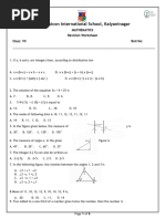 TLISK - Cl-VII - Math - HY - Revision WS - Sept - 2023-24