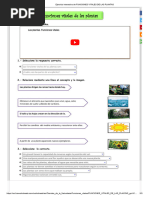 Ejercicio Interactivo de FUNCIONES VITALES DE LAS PLANTAS
