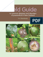 Silo - Tips Field Guide To Common Diseases and Disorders of Passionfruit in New Zealand Pa Rheinlnder