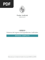 SIDEJU Manual Completo