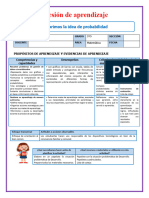 Sesión Matemática - Descubrimos La Probabilidad