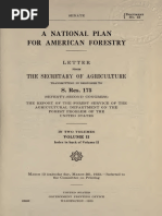 A National Plan For American Forestry - 1933