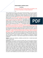 COMO RECIBIR AL ESPÍRITU SANTO No Lectores