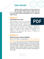 Conteúdo Programático Mestres Do Arduino - Marlon Nardi