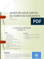 Derecho Eclesiastico Sesión 1