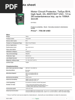 TeSys BV4 Motor Circuit Protectors - BV4T002J