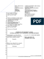 Sinclair Declaration UNREDACTED With Exhibits