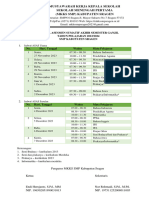 Jadwal ASAS Ganjil 2023 - 2024