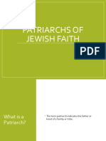 2.1a. Patriarchs of Jewish Faith