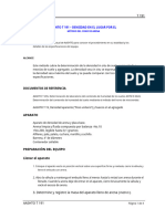 Aashto t191 Density in Place by The Sand Cone Method - En.es