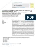 The Evolution of The Dominga Fe Cu Deposit