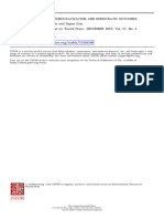 Transitional Modes of Democracy and Democracy Outcomes