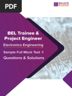 Bel Previous Year Paper Electronics 1 23