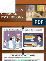 4 Research in Clinical Psychology