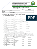 SOAL PAT 3.4.5 Bahasa Inggris