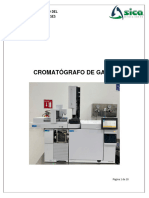 Procedimiento de Encendido y Apagado Del Cromatógrafo de Gases