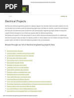 Final Year Electrical Engineering Projects - Nevonprojects