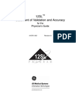 12SL Statement of Validation and Accuracy