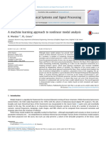 A Machine Learning Approach To Nonlinear Modal Analysis