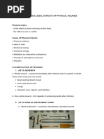 Medico Legal Aspect On Injuries G4 1