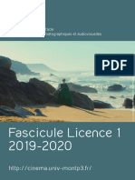 Fascicule 2019-2020 Licence 1 Version 17092019