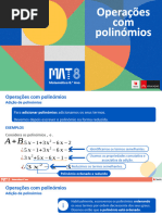 Operações Com Polinómios