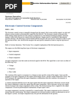 Electronic Control System Components C27