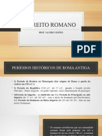 Direito Romano - Slides História Do Direito 2021-1 Revisado Maio