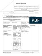 SESIÓN DE APRENDIZAJE 3 - 7 de Junio 12