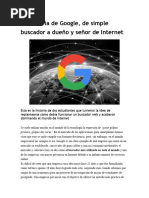 La Historia de Google