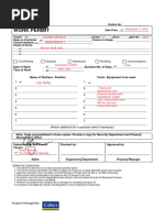 Work Permit Blank Form