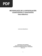 Metodologia de La Investigación Cuantitativa y Cualitativa.