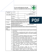 Sop Evaluasi Peningkatan Kompetensi Pegawai