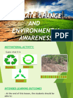 Climate Change and Environmental Awareness