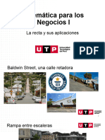 Matemática para Los Negocios I: La Recta y Sus Aplicaciones