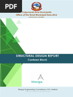 Structural Report Canteen