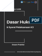 Materi Dasar Hukum Dan Persyaratan K3