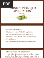 1 Minute Video Job