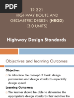 Week 2 Highway Design Standards 2014 FINAL